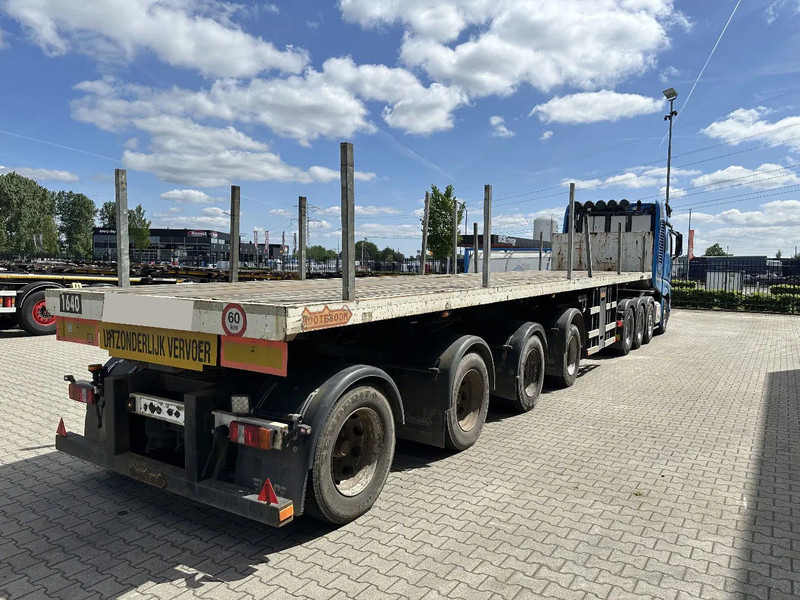 Nooteboom OVB-73-04, 73 tons Ballast trailer, 4 axles, 3 hydraulic steering axles - Semi-reboque plataforma/ Caixa aberta: foto 4 Nooteboom OVB-73-04, 73 tons Ballast trailer, 4 axles, 3 hydraulic steering axles - Semi-reboque plataforma/ Caixa aberta: foto 4