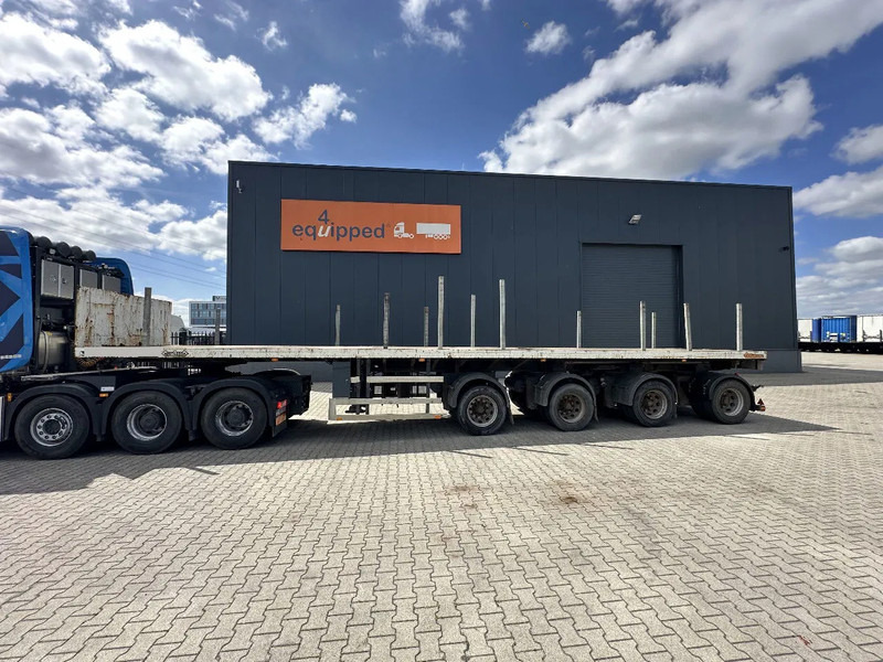 Nooteboom OVB-73-04, 73 tons Ballast trailer, 4 axles, 3 hydraulic steering axles - Semi-reboque plataforma/ Caixa aberta: foto 2 Nooteboom OVB-73-04, 73 tons Ballast trailer, 4 axles, 3 hydraulic steering axles - Semi-reboque plataforma/ Caixa aberta: foto 2