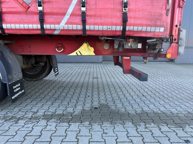 Semi-reboque de lona Pacton alu zijborden + planken, hardhouten vloer, NL-trailer, APK: 08-2026: foto 17