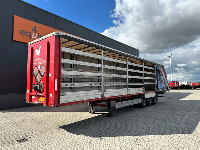 Pacton alu zijborden + planken, hardhouten vloer, NL-trailer, APK: 08-2026 - Semi-reboque de lona: foto 1 Pacton alu zijborden + planken, hardhouten vloer, NL-trailer, APK: 08-2026 - Semi-reboque de lona: foto 1
