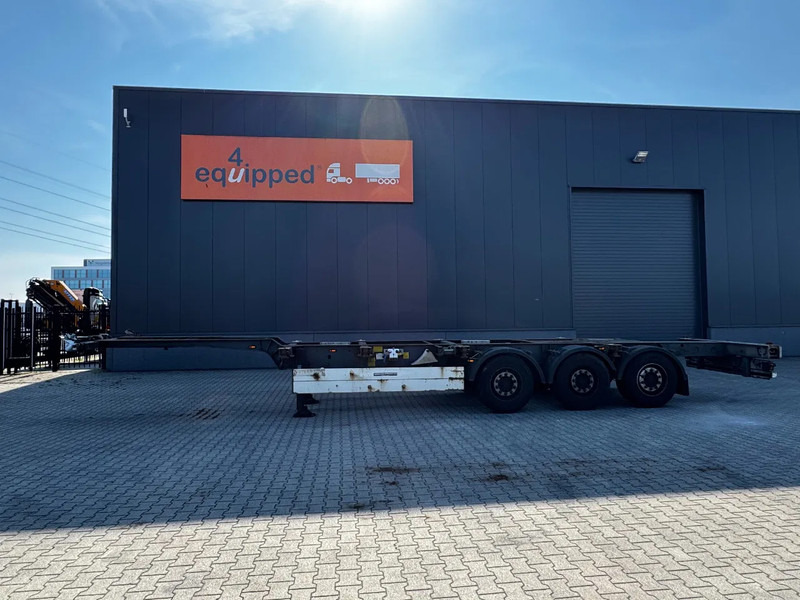 Schmitz Cargobull 40FT HC-chassis, SAF + disc, liftaxle, extendable at the rear, NL-chassis - Semireboque transportador de contêineres/ Caixa móvel: foto 2 Schmitz Cargobull 40FT HC-chassis, SAF + disc, liftaxle, extendable at the rear, NL-chassis - Semireboque transportador de contêineres/ Caixa móvel: foto 2