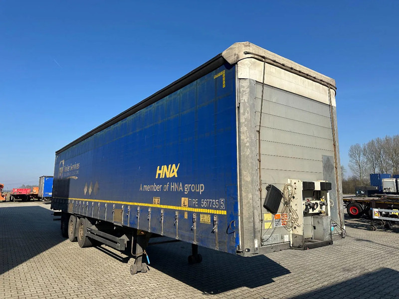 Semi-reboque de lona Schmitz Cargobull TOP: NIEUWE APK 08-2026, schijfremmen, rongpotten, gegalvaniseerd, XL, Huckepack, 2 x22 vert. al. planken, NL-trailer: foto 7