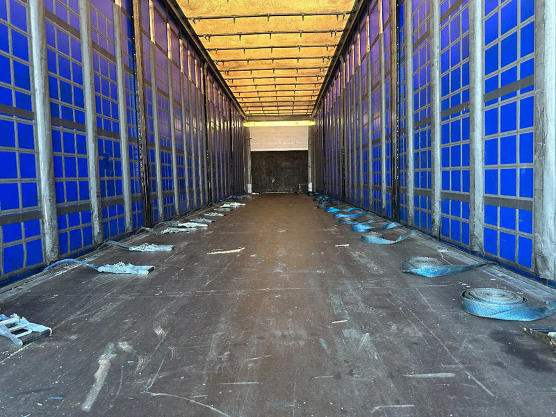Semi-reboque de lona Schmitz Cargobull TOP: NIEUWE APK 08-2026, schijfremmen, rongpotten, gegalvaniseerd, XL, Huckepack, 2 x22 vert. al. planken, NL-trailer: foto 9