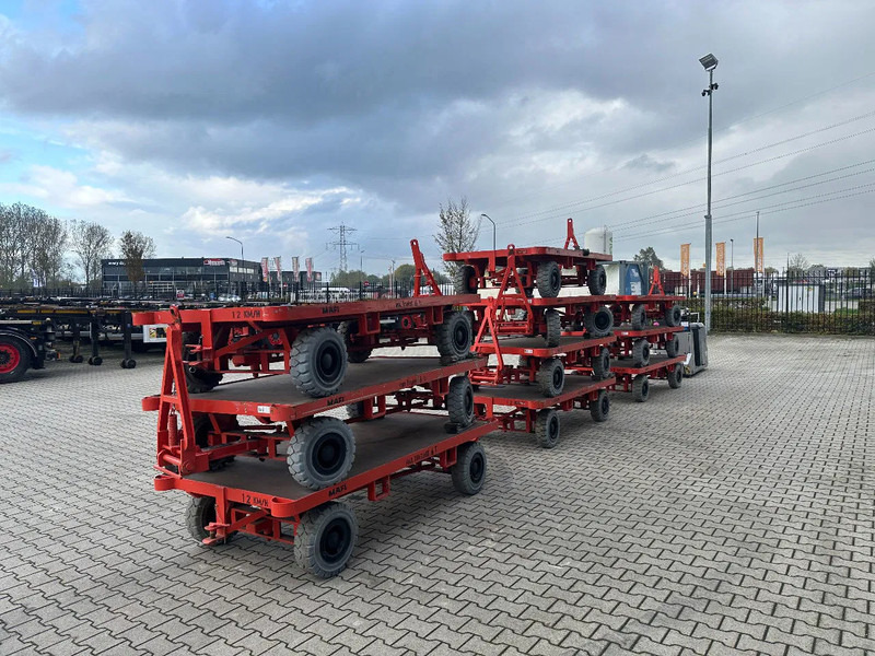 Still + 9x 2016 MAFI double-steered and connectable heavy-duty trailers with 6000kg loading capacity - Reboque plataforma/ Caixa aberta: foto 4 Still + 9x 2016 MAFI double-steered and connectable heavy-duty trailers with 6000kg loading capacity - Reboque plataforma/ Caixa aberta: foto 4