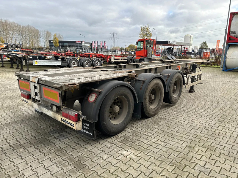 TURBO'S HOET 20FT/30FT, ADR (FL, AT, OX), empty weight: 3.720kg, ALCOA, galvanized, BPW+DISC, liftaxle - Semireboque transportador de contêineres/ Caixa móvel: foto 3 TURBO'S HOET 20FT/30FT, ADR (FL, AT, OX), empty weight: 3.720kg, ALCOA, galvanized, BPW+DISC, liftaxle - Semireboque transportador de contêineres/ Caixa móvel: foto 3
