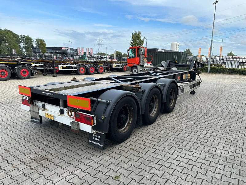 TURBOS HOET Turbo's Hoet 20FT HC GOOSENECK ADR CHASSIS / BPW + DISC / ADR (FL, AT, OX) / NL-trailer / APK / 2x available - Semireboque transportador de contêineres/ Caixa móvel: foto 3 TURBOS HOET Turbo's Hoet 20FT HC GOOSENECK ADR CHASSIS / BPW + DISC / ADR (FL, AT, OX) / NL-trailer / APK / 2x available - Semireboque transportador de contêineres/ Caixa móvel: foto 3