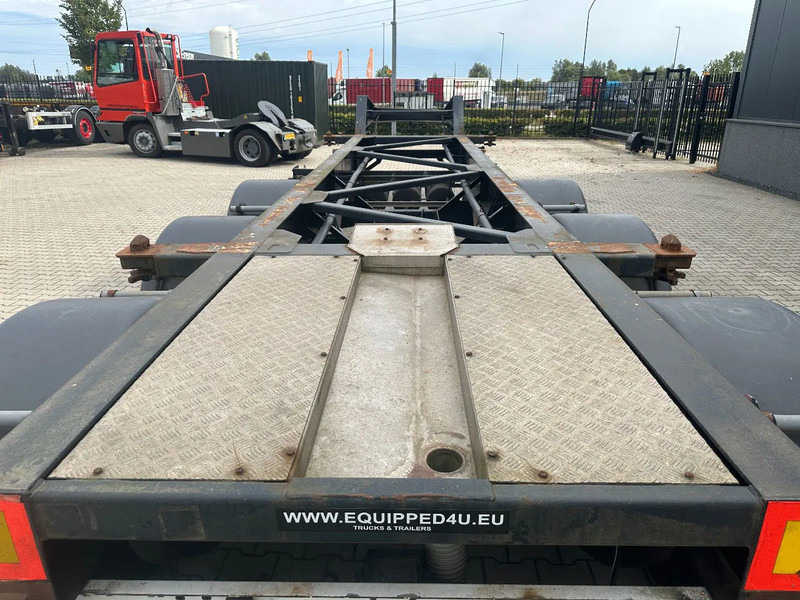 TURBOS HOET Turbo's Hoet 20FT High Cube GOOSENECK ADR CHASSIS / BPW + DISC / ADR (FL, AT, OX) / NL- trailer / APK / 2x available - Semireboque transportador de contêineres/ Caixa móvel: foto 5 TURBOS HOET Turbo's Hoet 20FT High Cube GOOSENECK ADR CHASSIS / BPW + DISC / ADR (FL, AT, OX) / NL- trailer / APK / 2x available - Semireboque transportador de contêineres/ Caixa móvel: foto 5