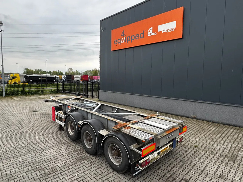 Van Hool 20FT / 20FT SWAP ADR (EX/II, EX/III, FL, OX, AT), BPW, disc brakes, liftaxle, galvanized, ALCOA, NL-Chassis, empty weight 3.300K - Semireboque transportador de contêineres/ Caixa móvel: foto 3 Van Hool 20FT / 20FT SWAP ADR (EX/II, EX/III, FL, OX, AT), BPW, disc brakes, liftaxle, galvanized, ALCOA, NL-Chassis, empty weight 3.300K - Semireboque transportador de contêineres/ Caixa móvel: foto 3