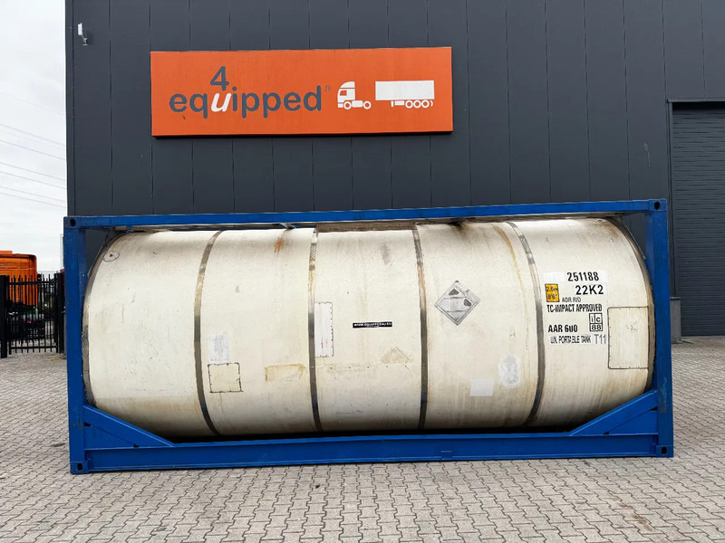 Van Hool 20FT ISO, 25.000L / 1-COMP / T11/ valid 2,5Y till 11-2026 - Depósito de armazenamento: foto 2 Van Hool 20FT ISO, 25.000L / 1-COMP / T11/ valid 2,5Y till 11-2026 - Depósito de armazenamento: foto 2