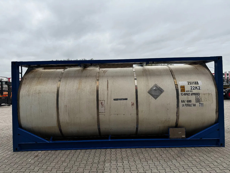 Van Hool 20FT ISO, 25.000L / 1-COMP / T11/ valid 2,5Y till 11-2026 - Depósito de armazenamento: foto 5 Van Hool 20FT ISO, 25.000L / 1-COMP / T11/ valid 2,5Y till 11-2026 - Depósito de armazenamento: foto 5