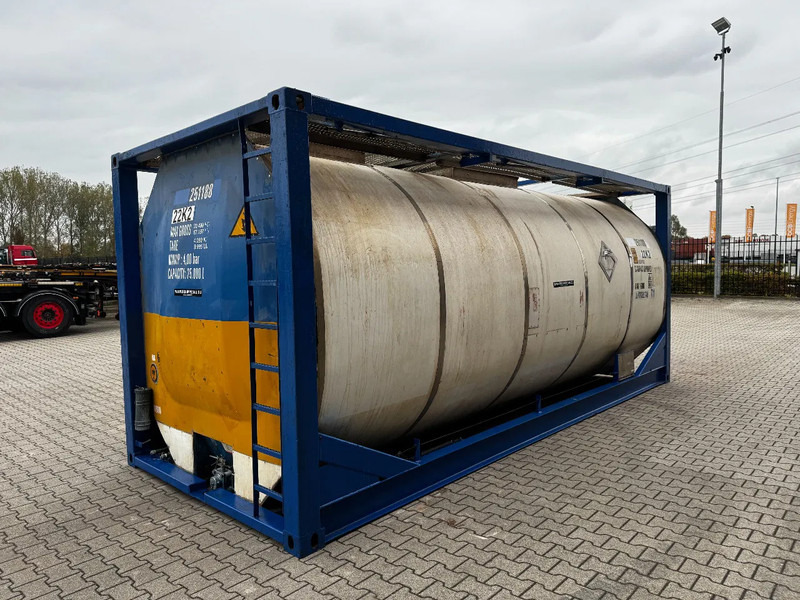 Van Hool 20FT ISO, 25.000L / 1-COMP / T11/ valid 2,5Y till 11-2026 - Depósito de armazenamento: foto 4 Van Hool 20FT ISO, 25.000L / 1-COMP / T11/ valid 2,5Y till 11-2026 - Depósito de armazenamento: foto 4
