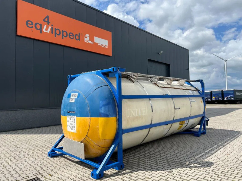 Van Hool 20FT SWAPBODY 28.075L, UN PORTABLE, T11, valid 5Y- + CSC inspection: 10/2025 - Depósito de armazenamento: foto 1 Van Hool 20FT SWAPBODY 28.075L, UN PORTABLE, T11, valid 5Y- + CSC inspection: 10/2025 - Depósito de armazenamento: foto 1