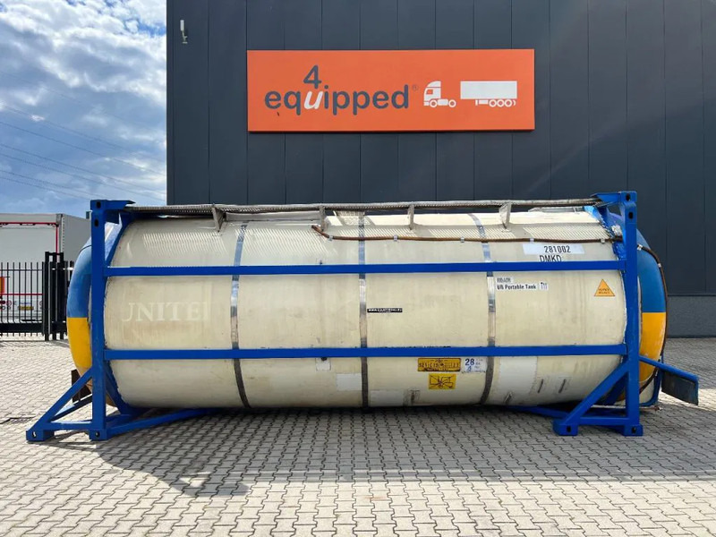 Van Hool 20FT SWAPBODY 28.075L, UN PORTABLE, T11, valid 5Y- + CSC inspection: 10/2025 - Depósito de armazenamento: foto 2 Van Hool 20FT SWAPBODY 28.075L, UN PORTABLE, T11, valid 5Y- + CSC inspection: 10/2025 - Depósito de armazenamento: foto 2