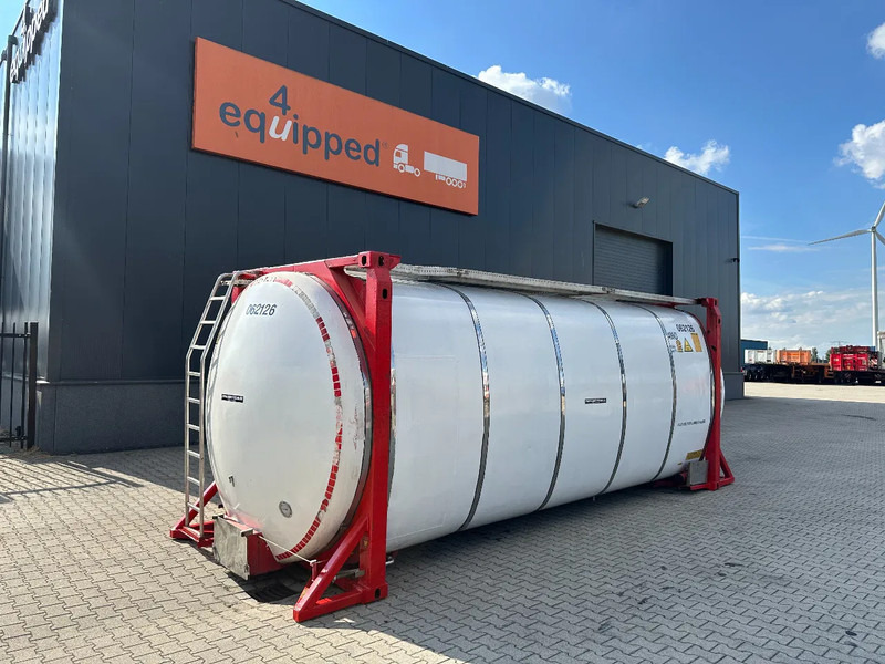 Van Hool 20FT SWAPBODY 30.800L, UN PORTABLE, T11, 2.5Y- + CSC inspection: 02/2028 - Depósito de armazenamento: foto 1 Van Hool 20FT SWAPBODY 30.800L, UN PORTABLE, T11, 2.5Y- + CSC inspection: 02/2028 - Depósito de armazenamento: foto 1