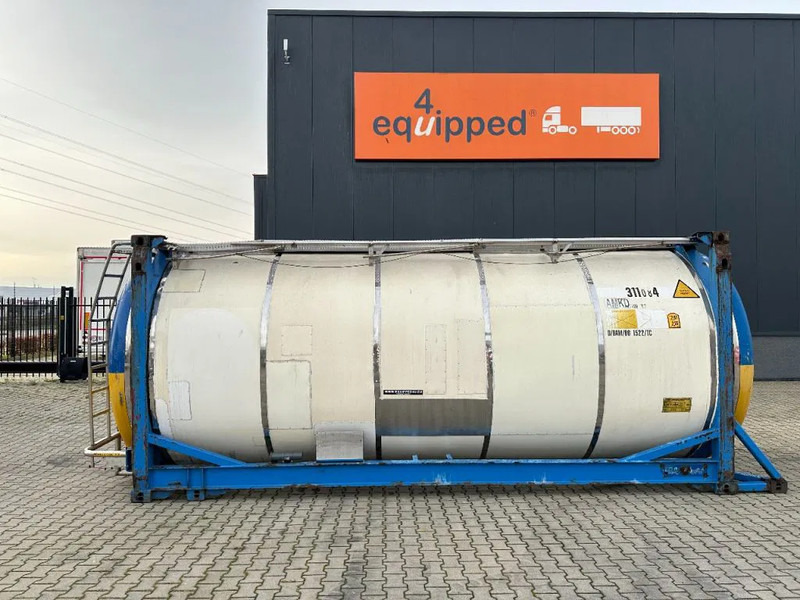Van Hool 20FT SWAPBODY 30.800L, UN PORTABLE, T7, 5Y ADR- + CSC inspection: 06/2025 - Depósito de armazenamento: foto 2 Van Hool 20FT SWAPBODY 30.800L, UN PORTABLE, T7, 5Y ADR- + CSC inspection: 06/2025 - Depósito de armazenamento: foto 2