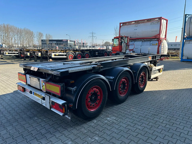 Van Hool 20FT Tipping-chassis, ADR (EX/II, EX/III, FL, AT), SAF, 2 liftaxles - Semireboque transportador de contêineres/ Caixa móvel: foto 5 Van Hool 20FT Tipping-chassis, ADR (EX/II, EX/III, FL, AT), SAF, 2 liftaxles - Semireboque transportador de contêineres/ Caixa móvel: foto 5