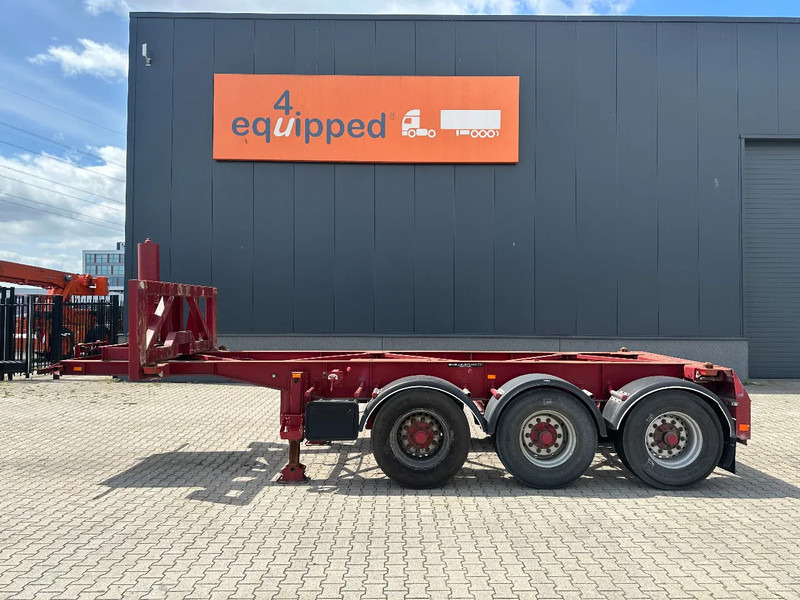 Van Hool 3 AXLE 20FT KIEP-CHASSIS, BPW + TROMMELREMMEN - Semireboque transportador de contêineres/ Caixa móvel: foto 2 Van Hool 3 AXLE 20FT KIEP-CHASSIS, BPW + TROMMELREMMEN - Semireboque transportador de contêineres/ Caixa móvel: foto 2