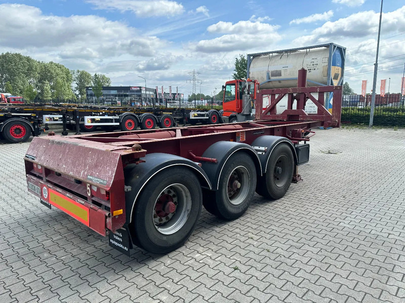 Van Hool 3 AXLE 20FT KIEP-CHASSIS, BPW + TROMMELREMMEN - Semireboque transportador de contêineres/ Caixa móvel: foto 4 Van Hool 3 AXLE 20FT KIEP-CHASSIS, BPW + TROMMELREMMEN - Semireboque transportador de contêineres/ Caixa móvel: foto 4