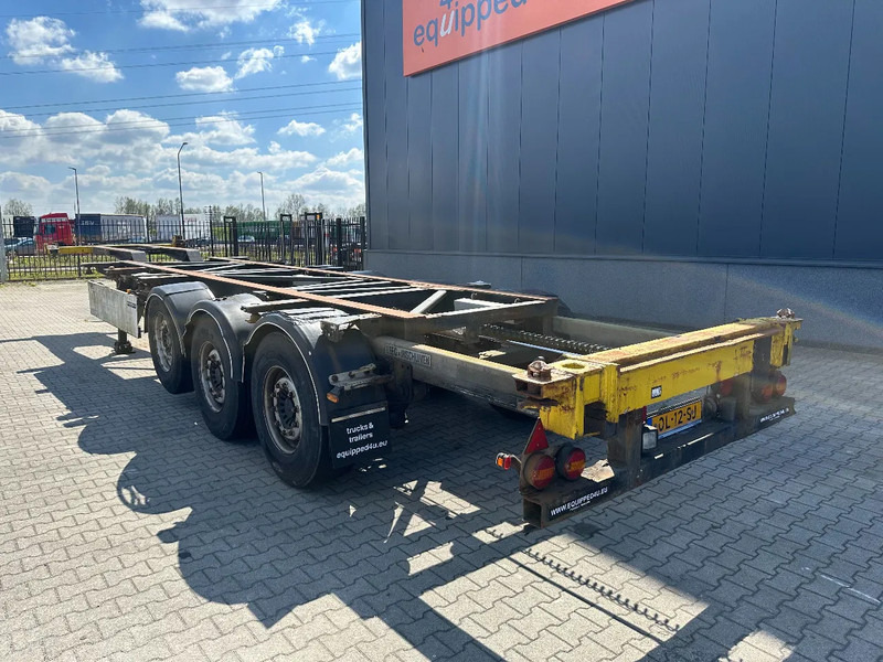 Van Hool 40FT HC-chassis, SAF, Intradisc, liftaxle, extendable - Semireboque transportador de contêineres/ Caixa móvel: foto 2 Van Hool 40FT HC-chassis, SAF, Intradisc, liftaxle, extendable - Semireboque transportador de contêineres/ Caixa móvel: foto 2
