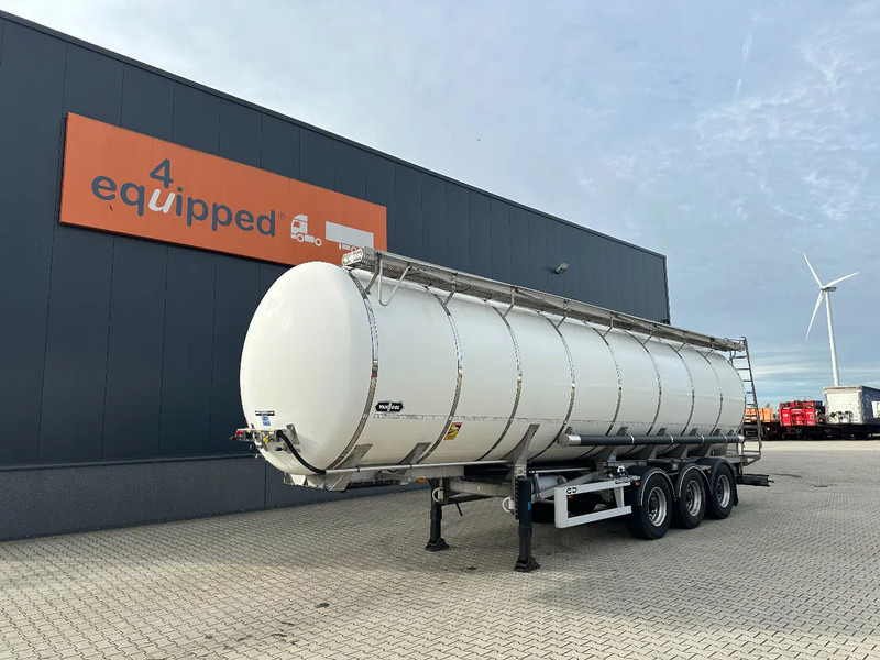 Van Hool FOOD / 39.000L / 3-COMP / INOX / NL-trailer / APK: 07/2026 - Semirreboque tanque: foto 1 Van Hool FOOD / 39.000L / 3-COMP / INOX / NL-trailer / APK: 07/2026 - Semirreboque tanque: foto 1