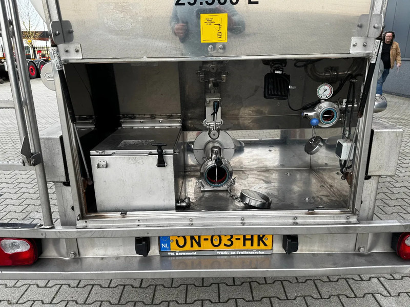 Van Hool LEVENSMIDDEL / RVS Rahmen / Leergewicht: 5.860kg / 29.500L / 1-Kammer+ 1 Schwallwand / Scheibebremse / NL / APK 03-2026 - Semirreboque tanque: foto 5 Van Hool LEVENSMIDDEL / RVS Rahmen / Leergewicht: 5.860kg / 29.500L / 1-Kammer+ 1 Schwallwand / Scheibebremse / NL / APK 03-2026 - Semirreboque tanque: foto 5