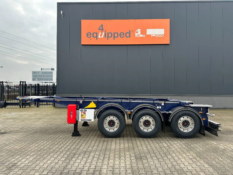 Van Hool NEW / DIRECT AVAILABLE 20FT / 20FT SWAP ADR-CHASSIS, DISCBRAKES, 3x available, ALU WHEELS - Semireboque transportador de contêineres/ Caixa móvel: foto 2 Van Hool NEW / DIRECT AVAILABLE 20FT / 20FT SWAP ADR-CHASSIS, DISCBRAKES, 3x available, ALU WHEELS - Semireboque transportador de contêineres/ Caixa móvel: foto 2