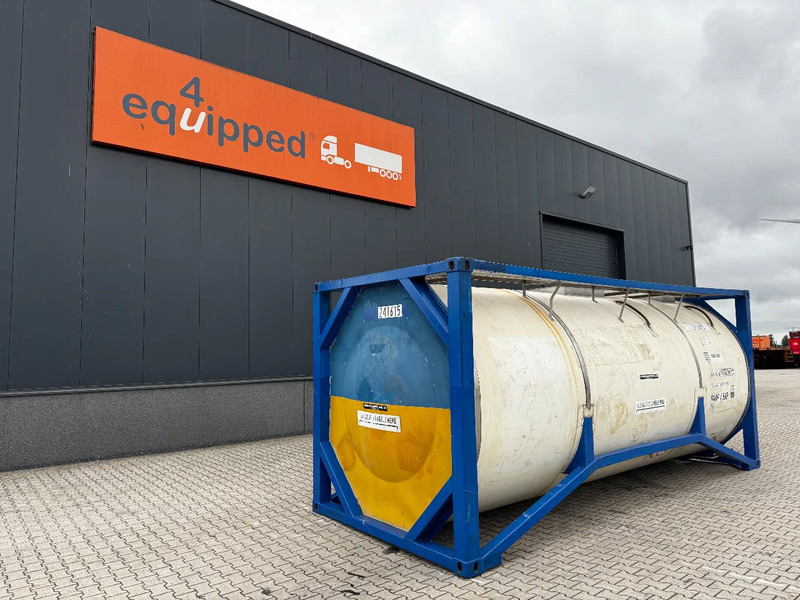 Welfit Oddy 24.0500L / 1-COMP, 20FT ISO, UN PORTABLE T11, NEW 5Y- + CSC inspection: 04-2028 - Depósito de armazenamento: foto 1 Welfit Oddy 24.0500L / 1-COMP, 20FT ISO, UN PORTABLE T11, NEW 5Y- + CSC inspection: 04-2028 - Depósito de armazenamento: foto 1
