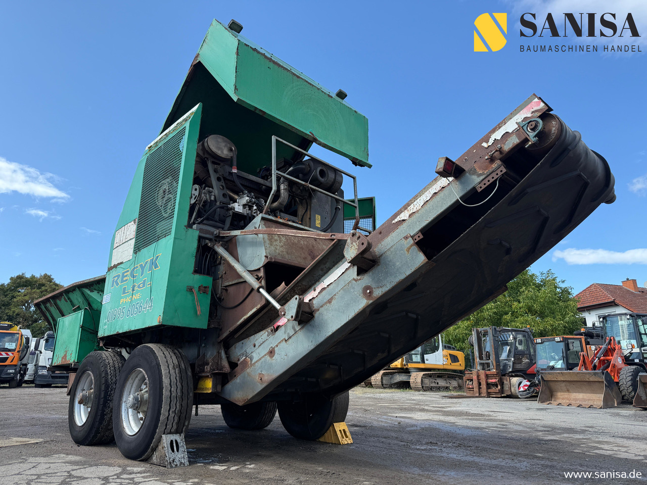 Jenz AZ 35 D/Elektrik-Problem/Schredder/Häcksler - Britadeira móvel: foto 1 Jenz AZ 35 D/Elektrik-Problem/Schredder/Häcksler - Britadeira móvel: foto 1