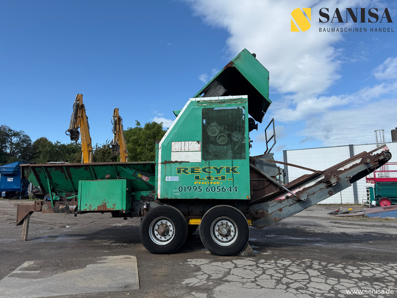 Jenz AZ 35 D/Elektrik-Problem/Schredder/Häcksler - Britadeira móvel: foto 2 Jenz AZ 35 D/Elektrik-Problem/Schredder/Häcksler - Britadeira móvel: foto 2