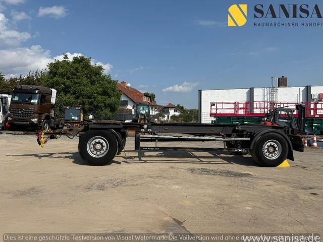 Kögel AW18/Wechselfahrgestell/BDF/Pneumatik - Reboque transportador de contêineres/ Caixa móvel: foto 3 Kögel AW18/Wechselfahrgestell/BDF/Pneumatik - Reboque transportador de contêineres/ Caixa móvel: foto 3