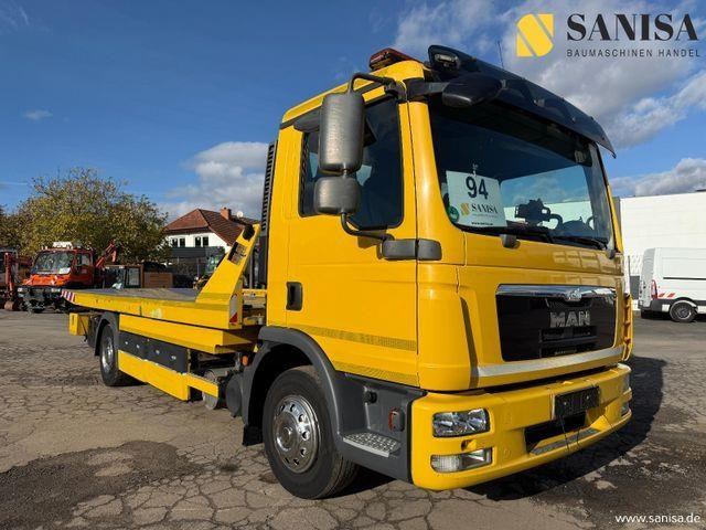 MAN TGL 12.220/Schiebeplateau/Hubbrille/Seilwinde - Caminhão reboque: foto 1 MAN TGL 12.220/Schiebeplateau/Hubbrille/Seilwinde - Caminhão reboque: foto 1