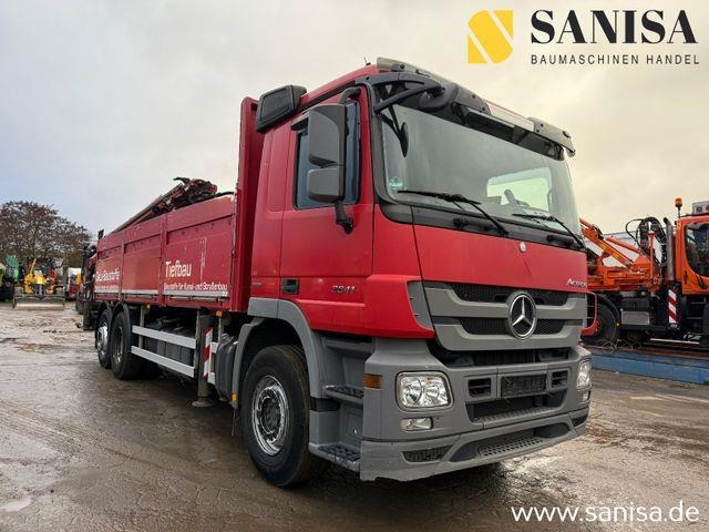 Mercedes-Benz Actros 2541/Kran/PK 34002-SH E/FlyJib/Funk/31Met - Camião de caixa aberta/ Plataforma: foto 1 Mercedes-Benz Actros 2541/Kran/PK 34002-SH E/FlyJib/Funk/31Met - Camião de caixa aberta/ Plataforma: foto 1