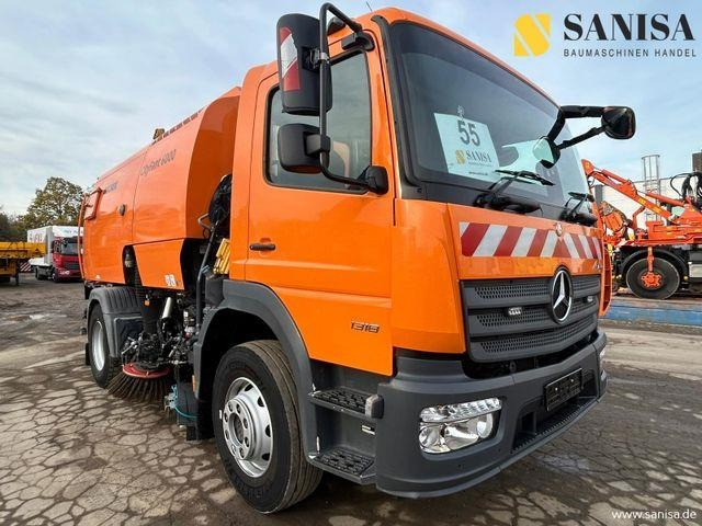 Mercedes-Benz Atego 1318/Bucher CityFant 6000 - Varredora urbana: foto 1 Mercedes-Benz Atego 1318/Bucher CityFant 6000 - Varredora urbana: foto 1