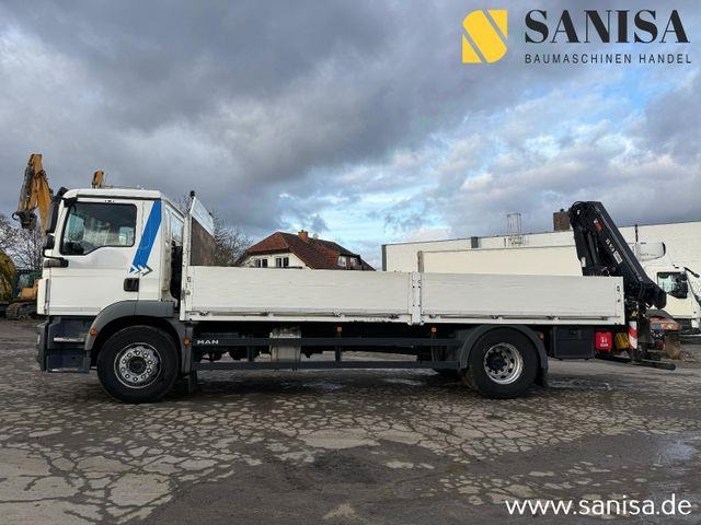 Mercedes-Benz TGM 18.340/Kran Hiab 099 E-2 HIDUO - Camião de caixa aberta/ Plataforma: foto 3 Mercedes-Benz TGM 18.340/Kran Hiab 099 E-2 HIDUO - Camião de caixa aberta/ Plataforma: foto 3