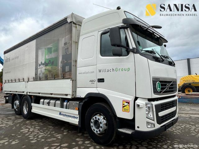 Volvo FH 420/Edscha/Schiebe/Globetrotter/Airtube - Caminhão com lona: foto 1 Volvo FH 420/Edscha/Schiebe/Globetrotter/Airtube - Caminhão com lona: foto 1
