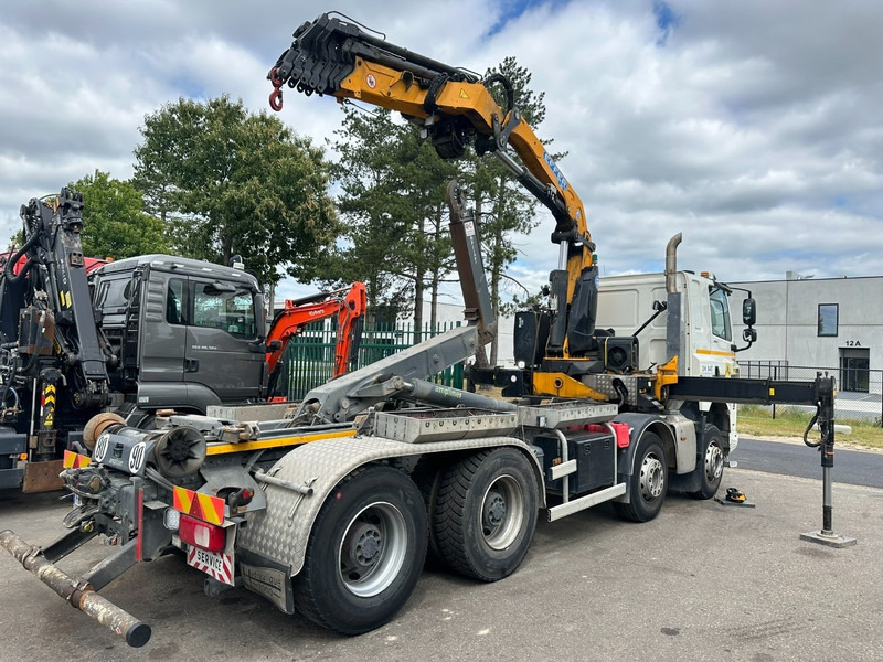 DAF CF 480 8x4 HOOKLIFT + CRANE (19m!) EFFER 205 / 6S + WINCH - RETARDER - *165.000km* - VERY NICE - Caminhão grua: foto 5 DAF CF 480 8x4 HOOKLIFT + CRANE (19m!) EFFER 205 / 6S + WINCH - RETARDER - *165.000km* - VERY NICE - Caminhão grua: foto 5