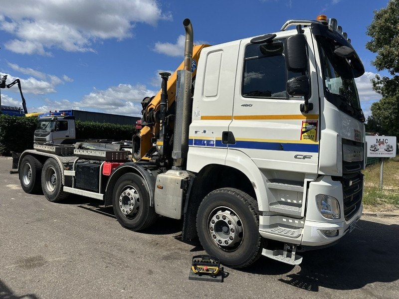 DAF CF 480 8x4 HOOKLIFT + CRANE (19m!) EFFER 205 / 6S + WINCH - RETARDER - *165.000km* - VERY NICE - Caminhão polibenne, Caminhão grua: foto 2 DAF CF 480 8x4 HOOKLIFT + CRANE (19m!) EFFER 205 / 6S + WINCH - RETARDER - *165.000km* - VERY NICE - Caminhão polibenne, Caminhão grua: foto 2
