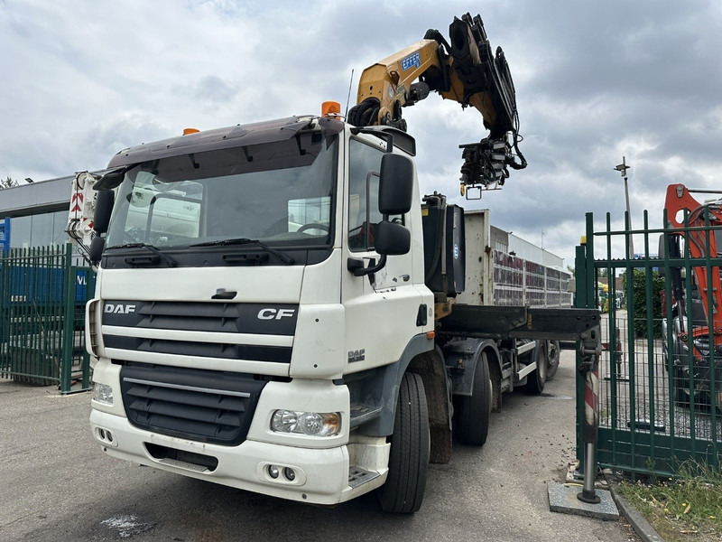 DAF CF 85.360 8x2 + KRAN (25m!) EFFER 305 6S + JIB 4S + ROTATOR - PLATORM 7m60 - LIFT + STEERING AXLE - EURO 5 - BE - Camião de caixa aberta/ Plataforma, Caminhão grua: foto 4 DAF CF 85.360 8x2 + KRAN (25m!) EFFER 305 6S + JIB 4S + ROTATOR - PLATORM 7m60 - LIFT + STEERING AXLE - EURO 5 - BE - Camião de caixa aberta/ Plataforma, Caminhão grua: foto 4