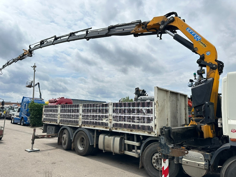 DAF CF 85.360 8x2 + KRAN (25m!) EFFER 305 6S + JIB 4S + ROTATOR - PLATORM 7m60 - LIFT + STEERING AXLE - EURO 5 - BE - Camião de caixa aberta/ Plataforma, Caminhão grua: foto 3 DAF CF 85.360 8x2 + KRAN (25m!) EFFER 305 6S + JIB 4S + ROTATOR - PLATORM 7m60 - LIFT + STEERING AXLE - EURO 5 - BE - Camião de caixa aberta/ Plataforma, Caminhão grua: foto 3