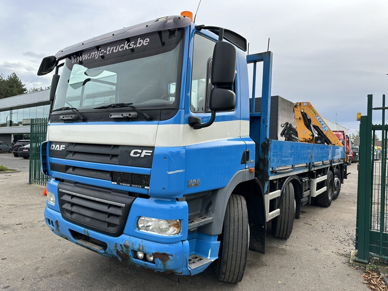 DAF CF 85.360 8x2 PLATFORM 7m35 + CRANE EFFER 165-3S + RADIO - MANUAL GEARBOX ZF - EURO 5 - BE TRUCK - Caminhão grua: foto 4 DAF CF 85.360 8x2 PLATFORM 7m35 + CRANE EFFER 165-3S + RADIO - MANUAL GEARBOX ZF - EURO 5 - BE TRUCK - Caminhão grua: foto 4
