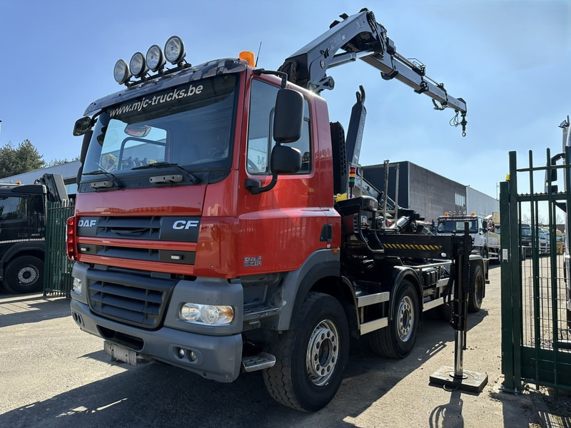 DAF CF 85.410 8x4 HOOKLIFT + CRANE HIAB 244 EP-3 HIDUO - Radio - Rotator - RETARDER - EURO 4 - BIG AXLES HUB REDUCTION - Caminhão polibenne, Caminhão grua: foto 5 DAF CF 85.410 8x4 HOOKLIFT + CRANE HIAB 244 EP-3 HIDUO - Radio - Rotator - RETARDER - EURO 4 - BIG AXLES HUB REDUCTION - Caminhão polibenne, Caminhão grua: foto 5