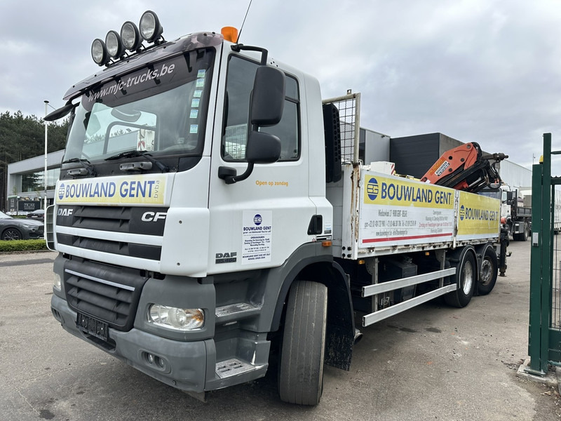 DAF CF 85.460 6x2 LIFT+LENK ACHSE + KRAN PALFINGER PK 18500 (3x) + RADIO + ROTATOR - EURO 5 - AS TRONIC - BE TRUCK - Camião de caixa aberta/ Plataforma, Caminhão grua: foto 4 DAF CF 85.460 6x2 LIFT+LENK ACHSE + KRAN PALFINGER PK 18500 (3x) + RADIO + ROTATOR - EURO 5 - AS TRONIC - BE TRUCK - Camião de caixa aberta/ Plataforma, Caminhão grua: foto 4
