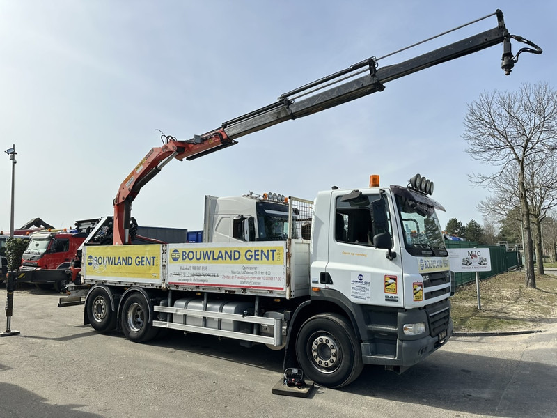DAF CF 85.460 6x2 LIFT+LENK ACHSE + KRAN PALFINGER PK 18500 (3x) + RADIO + ROTATOR - EURO 5 - AS TRONIC - BE TRUCK - Camião de caixa aberta/ Plataforma, Caminhão grua: foto 2 DAF CF 85.460 6x2 LIFT+LENK ACHSE + KRAN PALFINGER PK 18500 (3x) + RADIO + ROTATOR - EURO 5 - AS TRONIC - BE TRUCK - Camião de caixa aberta/ Plataforma, Caminhão grua: foto 2