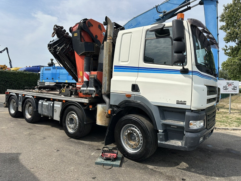 DAF CF 85.480 8x4 + CRANE PALFINGER PK90002 F (7x) - MANUAL ZF - RETARDER - BIG AXLES / HUB REDUCTION - STEEL SPRING - Caminhão grua: foto 2 DAF CF 85.480 8x4 + CRANE PALFINGER PK90002 F (7x) - MANUAL ZF - RETARDER - BIG AXLES / HUB REDUCTION - STEEL SPRING - Caminhão grua: foto 2