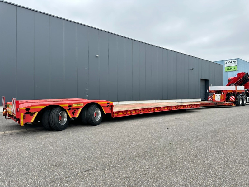 Semireboque baixa Faymonville 47.5T STBZ-2VA 8m (+5m50) LOWBED - TIEFBETT / REMOVABLE NECK - ABNEHMBARE SCHWANENHALS - HYDR STEERING AXLES / LENKACHSEN - SAF: foto 1
