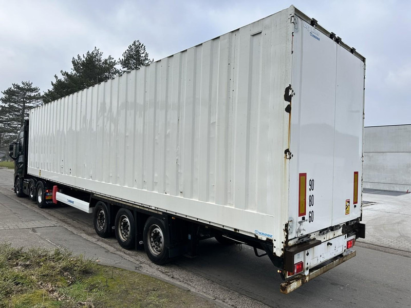 Krone 3-AXLES MB - CLOSED BOX / KIST / KOFFER - AIR SUSPENSION - 2m80 interior hieght - DISC - BE papers - nice condition - Semireboque furgão: foto 2 Krone 3-AXLES MB - CLOSED BOX / KIST / KOFFER - AIR SUSPENSION - 2m80 interior hieght - DISC - BE papers - nice condition - Semireboque furgão: foto 2