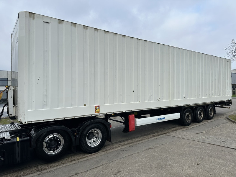 Krone 3-AXLES MB - CLOSED BOX / KIST / KOFFER - AIR SUSPENSION - 2m80 interior hieght - DISC - BE papers - nice condition - Semireboque furgão: foto 1 Krone 3-AXLES MB - CLOSED BOX / KIST / KOFFER - AIR SUSPENSION - 2m80 interior hieght - DISC - BE papers - nice condition - Semireboque furgão: foto 1