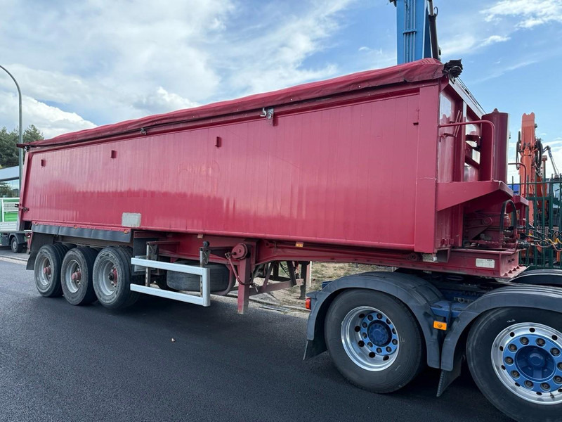 LAG 0-3-37 KAL - 3-AXLES ALU TIPPER - 42m3 AIR SUSPENSION - BPW DRUM - MARCOLIN COVER - Semireboque basculante: foto 1 LAG 0-3-37 KAL - 3-AXLES ALU TIPPER - 42m3 AIR SUSPENSION - BPW DRUM - MARCOLIN COVER - Semireboque basculante: foto 1