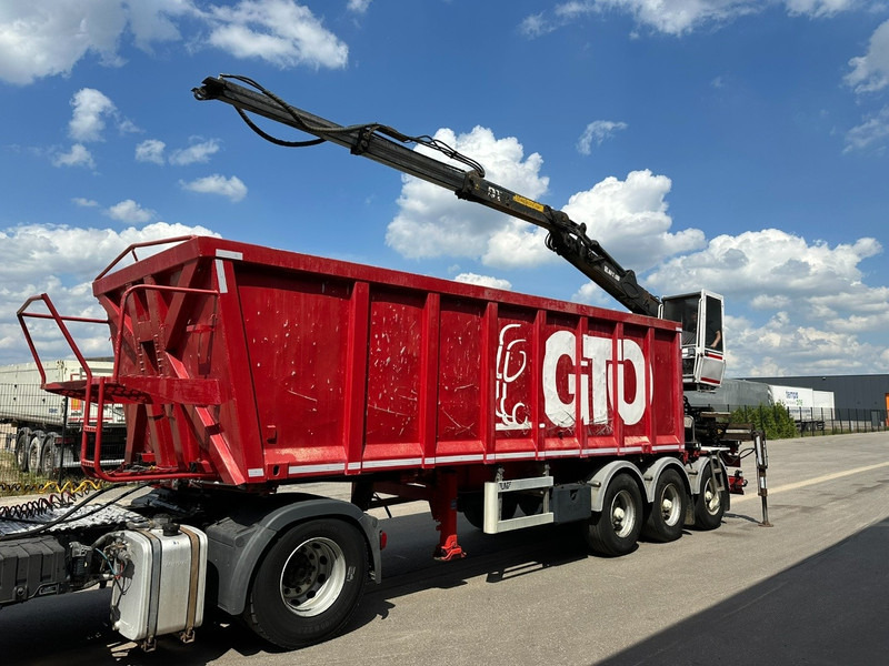 LAG 3-AXLES ALU BOX + CRANE JONSORED 1090 DT-CORTO + CABIN - 2x EXTENDABLE - 5/6 F - BELGIAN PAPERS - Semi-reboque plataforma/ Caixa aberta: foto 4 LAG 3-AXLES ALU BOX + CRANE JONSORED 1090 DT-CORTO + CABIN - 2x EXTENDABLE - 5/6 F - BELGIAN PAPERS - Semi-reboque plataforma/ Caixa aberta: foto 4