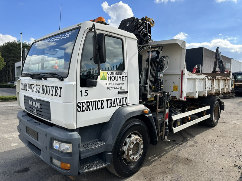 MAN LC 18.280 18T 4x2 TIPPER + CRANE (2018!!!) HIAB 099 E-2 DUO (921h!) - *157.000km* - FULL AIR - BE TRUCK - Caminhão basculante, Caminhão grua: foto 4 MAN LC 18.280 18T 4x2 TIPPER + CRANE (2018!!!) HIAB 099 E-2 DUO (921h!) - *157.000km* - FULL AIR - BE TRUCK - Caminhão basculante, Caminhão grua: foto 4